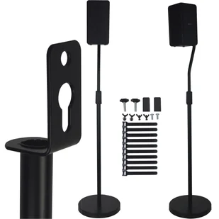 MOZOS MSS5-SET v2 STATYWY STOJAKI POD GŁOŚNIKI 2 SZT - Głośniki - stojaki i akcesoria - miniaturka - grafika 1