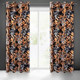 Euro Firany Zasłona Velvet Pierre Cardin Zoja 140 x 250 Brąz 1219394 - Zasłony - miniaturka - grafika 1