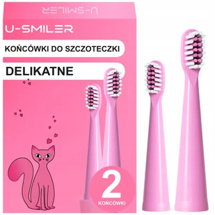 2 KOŃCÓWKI GŁÓWKI DO SZCZOTECZKI SONICZNEJ DLA DZIECI DO ZĘBÓW - Końcówki do szczoteczek elektrycznych 2 KOŃCÓWKI GŁÓWKI DO SZCZOTECZKI SONICZNEJ DLA DZIECI DO ZĘBÓW - Końcówki do szczoteczek elektrycznych - miniaturka - grafika 1