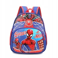 Plecaki szkolne i tornistry - Plecak przedszkolny szkolny wielokomorowy Spiderman chłopcy Wielokolorowy - miniaturka - grafika 1