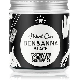 Ben&Anna Ben&Anna Natural Toothpaste naturalna wybielająca pasta do zębów Black 100ml - Pasty do zębów - miniaturka - grafika 1