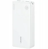 Powerbanki - Usams PB83 2xUSB-A 1xUSB-C 20000mAh white - miniaturka - grafika 1