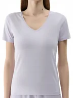 Koszulki i topy damskie - Koszulka damska 4F T-shirt w serek F1990 52S jasny fiolet L - miniaturka - grafika 1