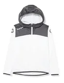 Bluzy męskie - Hoody Kempa Emotion 2.0 Quarter Zip odzież wierzchnia, biały, 164 - miniaturka - grafika 1