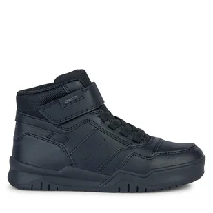Sneakersy Geox J Perth Boy J367RF 0FE8V C9999 M Czarny - Buty dla chłopców - miniaturka - grafika 1