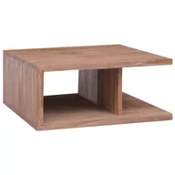 Ławy i stoliki kawowe - vidaXL vidaXL Stolik kawowy, 70 x 70 x 30 cm, lite drewno tekowe - miniaturka - grafika 1