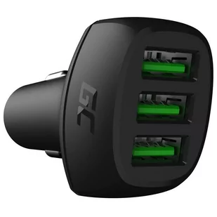 GreenCell Green Cell Power Ride Car Charger 3x USB Ultra Charge Quick Charge 3.0 CADGC01 - Ładowarki samochodowe - miniaturka - grafika 2