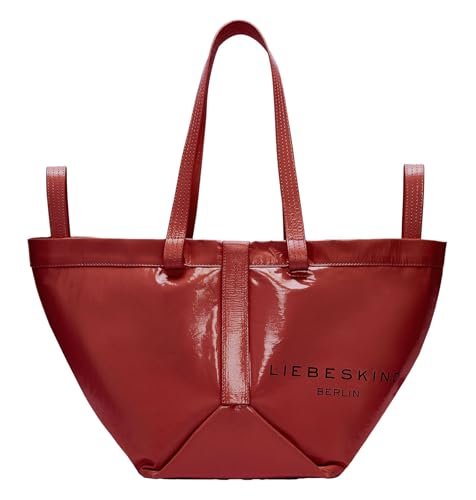 Liebeskind Berlin Shopper M ELVIRA RAIN true red, czerwony (True Red)