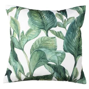 Poszewka druk CALATEA 45 x 45 cm. zielony - Poszewki na poduszki - miniaturka - grafika 1
