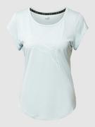 Koszulki i topy damskie - T-shirt z nadrukiem z logo model ‘HEATHER’ - miniaturka - grafika 1