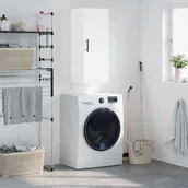 Szafki na klucze - vidaXL Szafka wisząca, biała, 34,5x34x90 cm - miniaturka - grafika 1