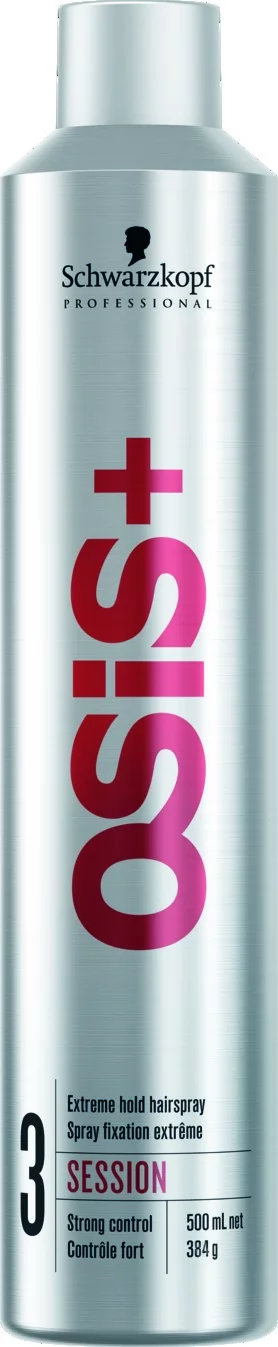 Schwarzkopf PROFESSIONAL OSiS Session, lakier bardzo mocno utrwalający 500ml