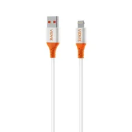 Kable USB - Kabel VIDVIE CB4014 USB/iPhone 2.4A, 1m biały - miniaturka - grafika 1