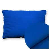 Poszewki na poduszki - Poszewka Bawełna 50 x 80 Jednolita Ola Granat Chaber - miniaturka - grafika 1