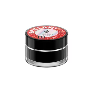 Żel Brokatowy Do Zdobień Brillant Gel 18 Bauble 5g - Żele do paznokci - miniaturka - grafika 1