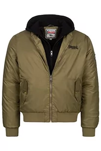 Lonsdale Kurtka męska Ballindean, olive/black, L - Kurtki męskie - miniaturka - grafika 1