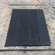 Akcesoria do ogrodzeń - Palisada | Obrzeże Wapienne Kadappa Black Limestone 100x20x5 cm - miniaturka - grafika 1