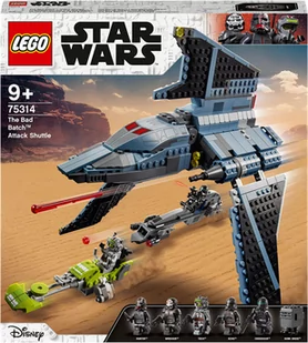 LEGO Star Wars Star Wars Prom szturmowy Parszywej Zgrai 75314 - Klocki - miniaturka - grafika 2