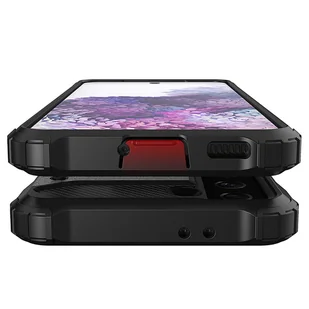 Hybrid Armor etui do Samsung Galaxy S23 Ultra pancerny hybrydowy pokrowiec czarne - Etui i futerały do telefonów - miniaturka - grafika 9