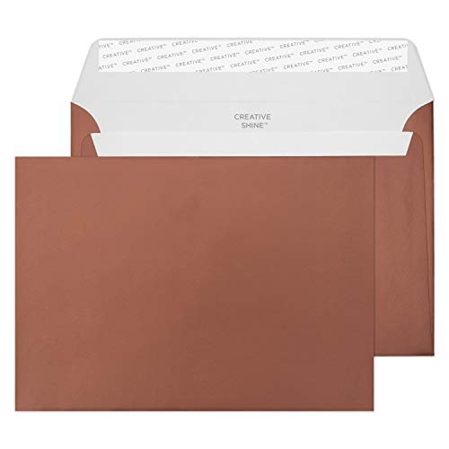 Blake Shine Metallic 162 X 229 Mm 130 gsm Portfel Odrywane I Zamykane 45331 Metaliczny Brąz Pakiet 500