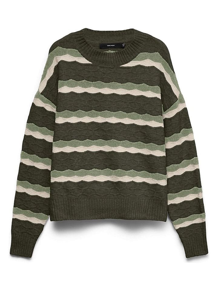 Vero Moda Sweter w kolorze zielono-oliwkowym