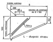 Okapy kuchenne - Optimet OP-0502 800/700 - miniaturka - grafika 1