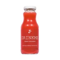 Soki i napoje niegazowane - Naturalny sok wyciskany jabłko-truskawka DRINKME 250 ml Sadvit - miniaturka - grafika 1