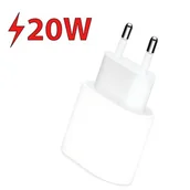 Ładowarki do telefonów - Ładowarka sieciowa APPLE MUVV3ZM/A 20W Biały - miniaturka - grafika 1