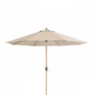 Parasole ogrodowe - ALU WOOD 3,5 m - parasol z rączką z ochroną ULTRA UV 820 - miniaturka - grafika 1