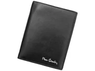 Portfele - Pierre Cardin, Portfel męski TILAK06 330 RFID, skórzany, czarny - miniaturka - grafika 1