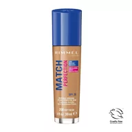 Podkłady do twarzy - Rimmel Match Perfection Foundation podkład Do Twarzy 200 Soft Beige 30ml - miniaturka - grafika 1