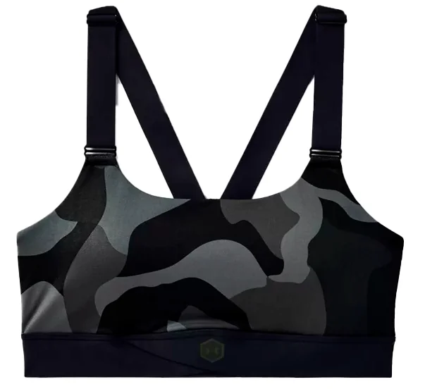Under Armour Stanik Biustonosz Sportowy Compression Medium Camo 1358108001 SM