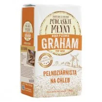 Podlaskie młyny Mąka pszenna graham typ 1850 1 kg - Mąka - miniaturka - grafika 1