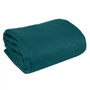 Narzuta 200x220 Pikowana Eurofirany Boni2 Turkus - Narzuty - miniaturka - grafika 1