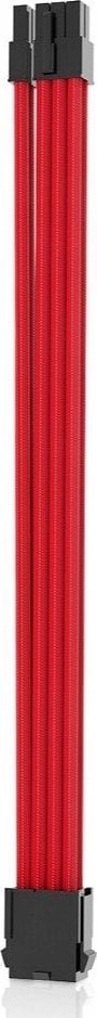 AsiaHorse Przedłużacz do zasilacza w oplocie ATX 6+2 8 PIN Czerwony 18 AWG AsiaHorse S3X (6+2) 8 PIN CABLE RED