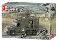 Klocki - Klocki Sluban Wojsko Samochód Wojskowy 230 - B0300 - miniaturka - grafika 1