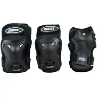 Ochraniacze - Roces Ochraniacze na roces chłopcy 3 Pack ventilat, czarny 301352-001_001_SJR - miniaturka - grafika 1