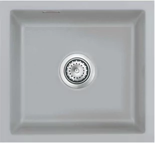 Zlewozmywak ceramiczny SYSTEMCERAM Mera 42 U Titan Korek automatyczny 5301 02 - Zlewozmywaki - miniaturka - grafika 1