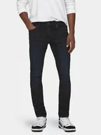 Spodnie męskie - Only & Sons Jeansy Loom 22026921 Granatowy Slim Fit - miniaturka - grafika 1