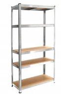 Szafy i regały magazynowe - Regał Magazynowy Garażowy Metalowy Max 175kg Na Półkę 180x90x40 875kg - miniaturka - grafika 1