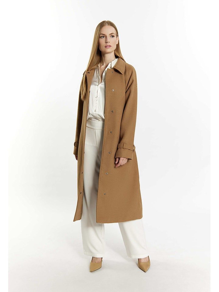 Schmuddelwedda Płaszcz przejściowy w kolorze jasnobrązowym