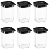 Pojemniki kuchenne - Zestaw 6 Pojemników Kuchennych Hamburg 1,6 L - miniaturka - grafika 1
