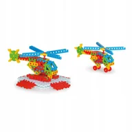 Klocki - Polskie Klocki Wafle Marioinex Helikopter 94 El. - miniaturka - grafika 1