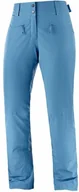 Spodnie sportowe damskie - Salomon Spodnie Edge W Copen Blue C13875 - miniaturka - grafika 1