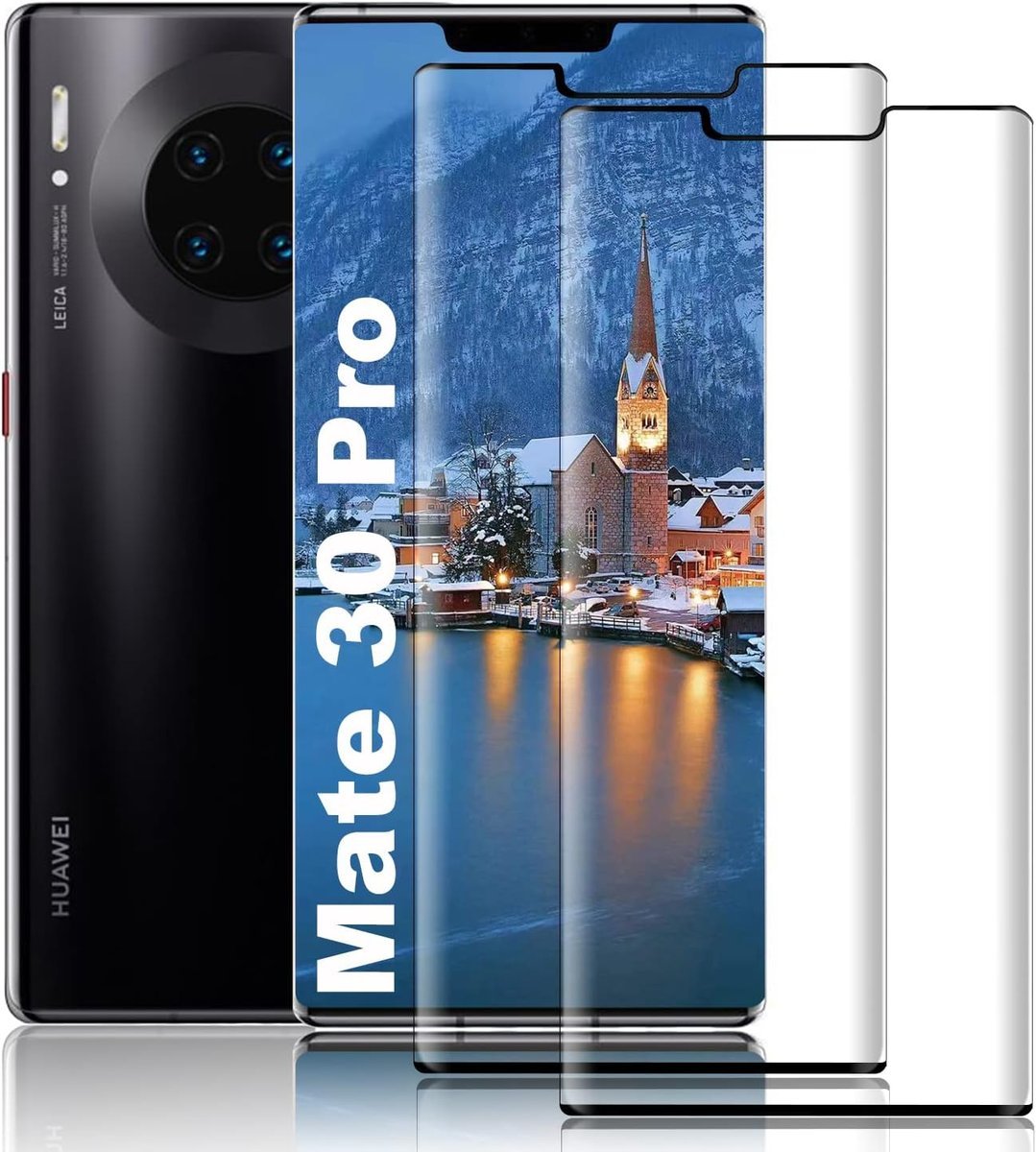 2x SZKŁO HARTOWANE HUAWEI MATE 30 PRO WYSOKA OCHRONA WYTRZYMAŁE