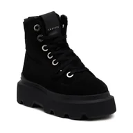 Botki damskie - INUIKII Botki na platformie MATILDA SHEARLING - miniaturka - grafika 1