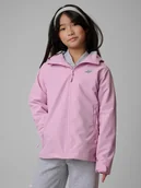 Kurtki i płaszcze dla dziewczynek - 4F Kurtka przejściowa membrana 5000 dziecięca - różowa 164 (13-14 lat) - miniaturka - grafika 1