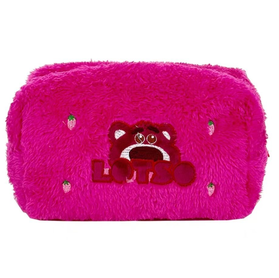 Piórnik pluszowy jednokomorowy KOSMETYCZKA miś LOTSO