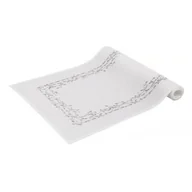 Obrusy i serwetki - Bieżnik MY HOME Silver Garden 95703 40 x 150 cm Biały - miniaturka - grafika 1