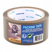 Taśmy klejące - Taśma Pakowa Do Pakowania Brązowa 66 M X 50Mm - miniaturka - grafika 1
